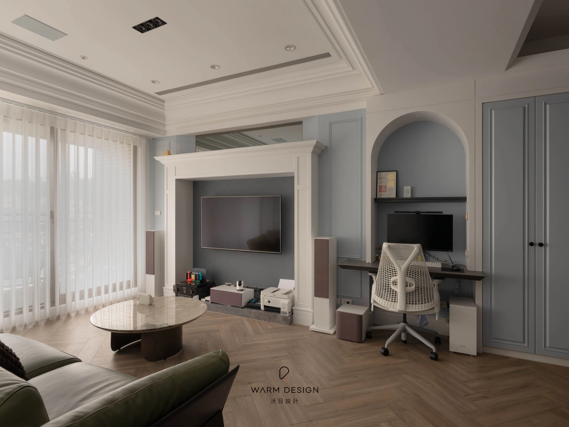 美式新古典風室內設計｜在優雅秩序中，住出剛剛好的日常